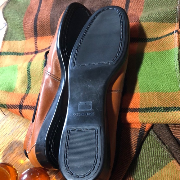 Vintage Saks Fifth Avenue Leather Loafers 8N - Picture 5 of 8